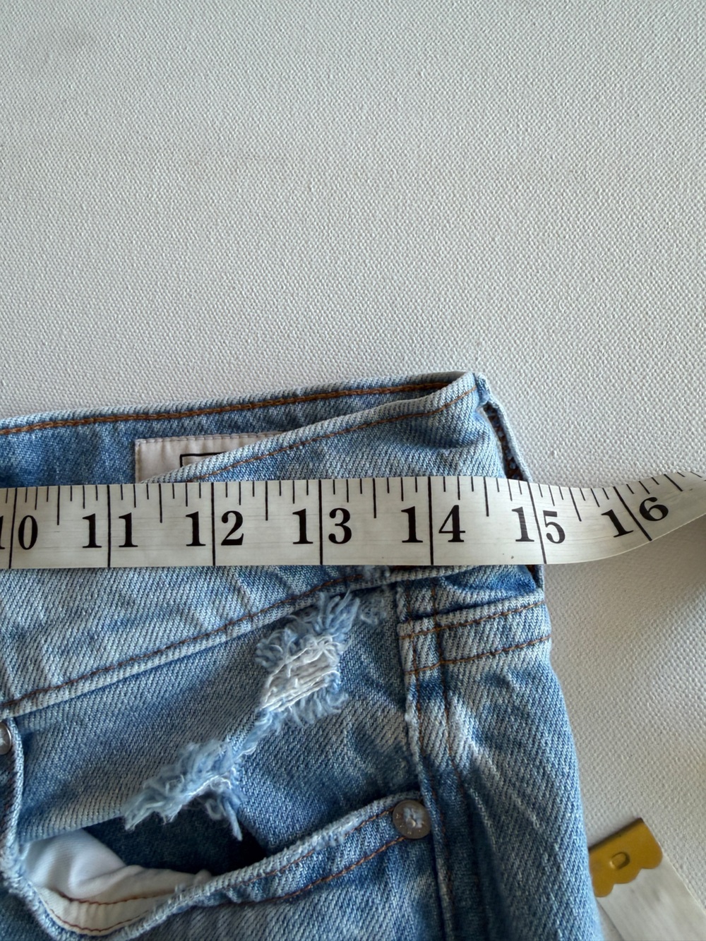AYR The Secret Sauce Jeans Heirloom Light Blue Wash 29S Relaxed Straight Denim - Picture 13 of 14
